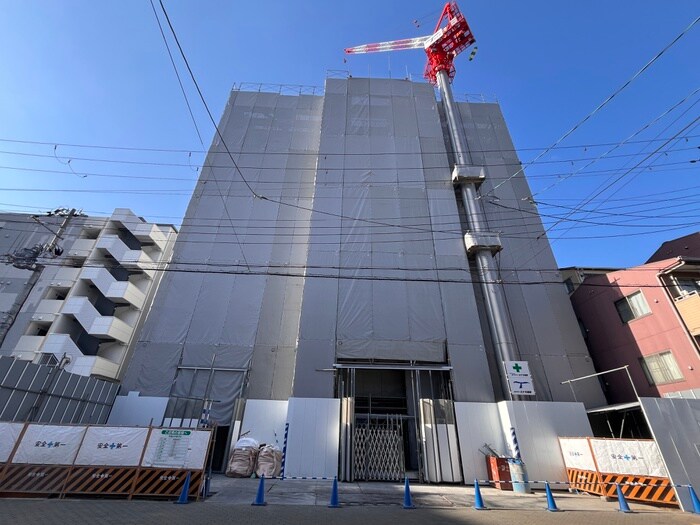 物件外観写真2　(建築中)