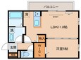 G.L+Takakaichouの間取図