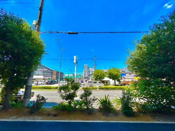 室内からの展望