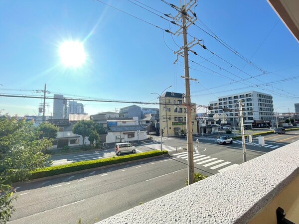 室内からの展望