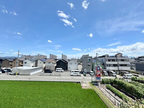 室内からの展望