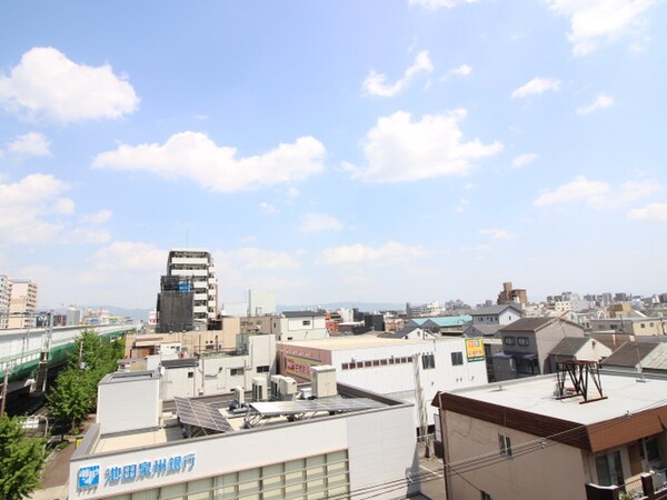 室内からの展望