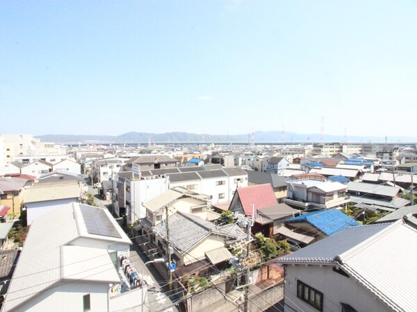 室内からの展望