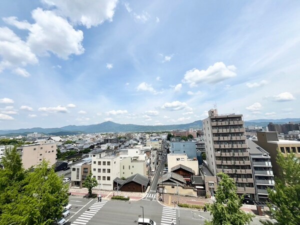 室内からの展望