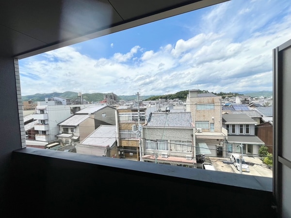 室内からの展望