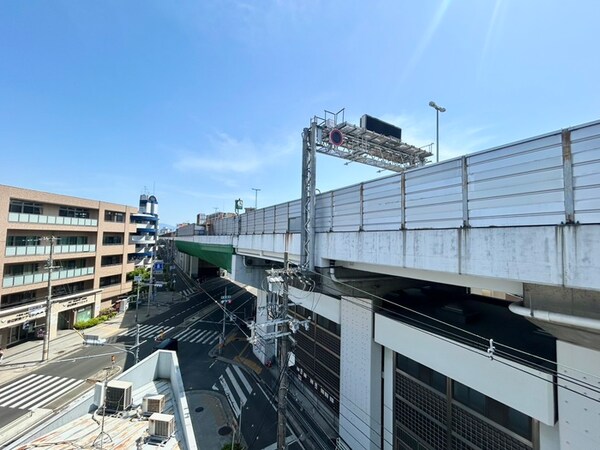 室内からの展望