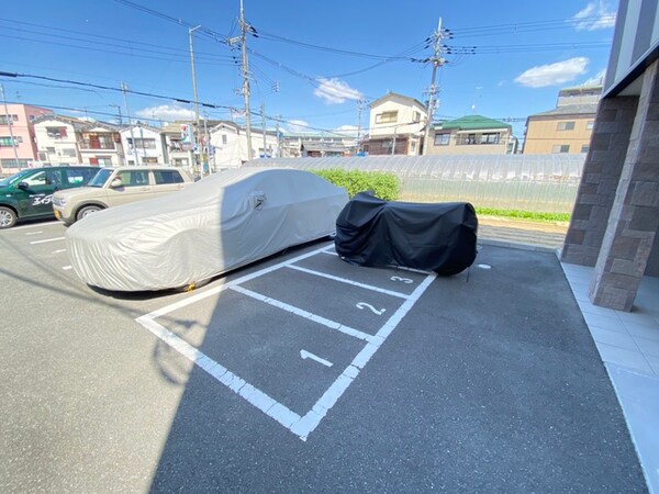 バイク置き場