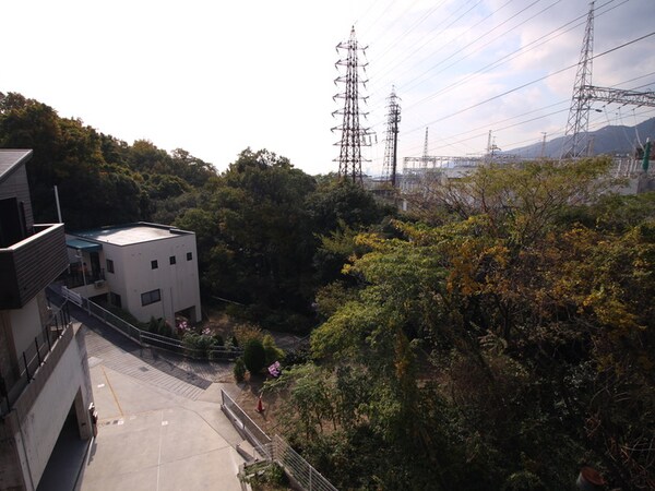 室内からの展望