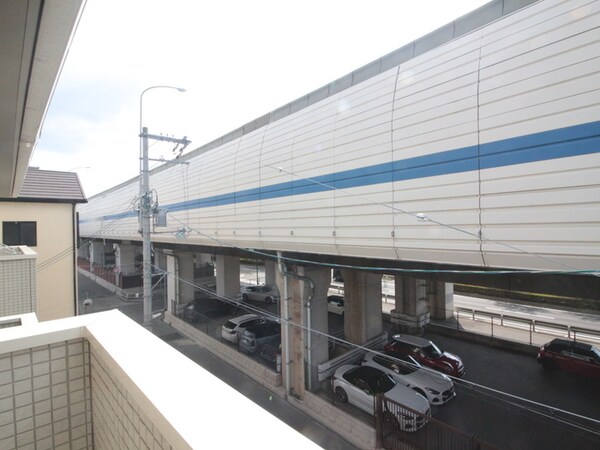 室内からの展望