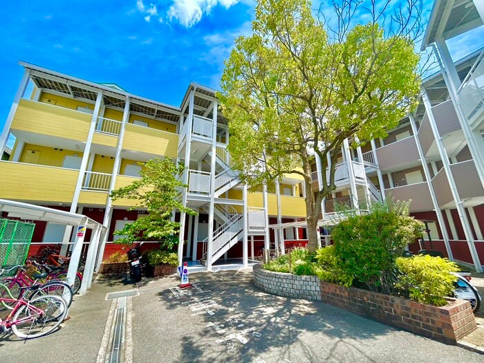 ニシシンヴィレッヂＢの物件外観写真