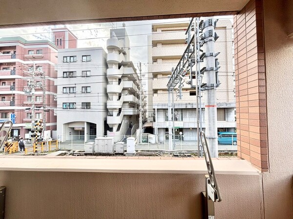 室内からの展望