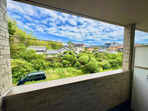 室内からの展望