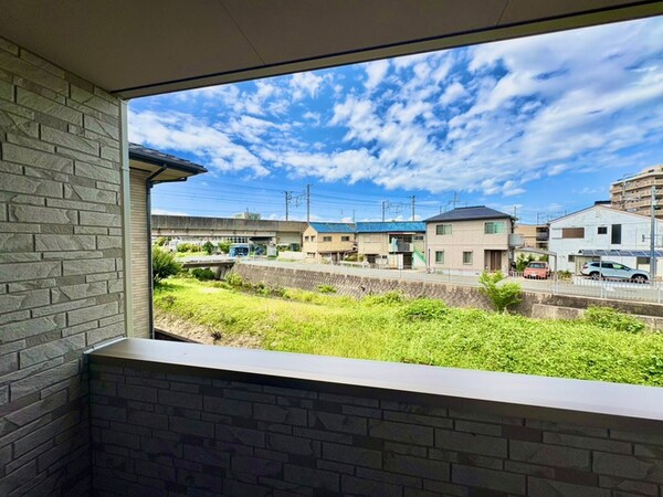 室内からの展望