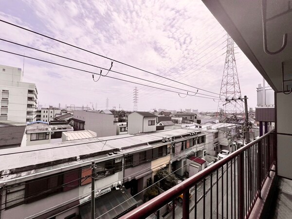 室内からの展望