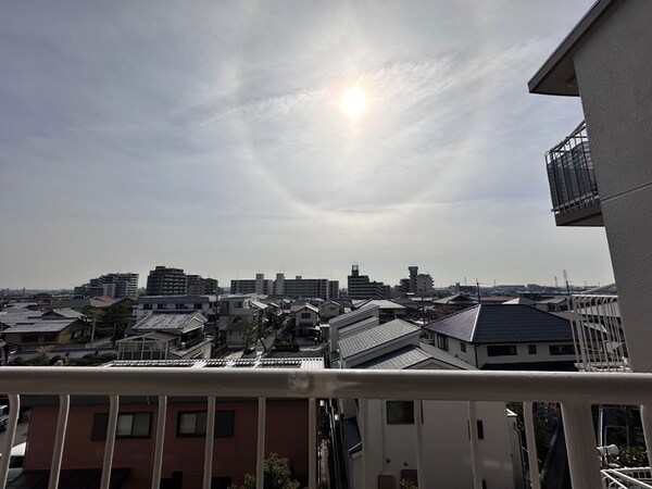 室内からの展望