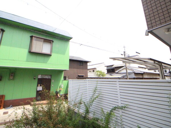 室内からの展望