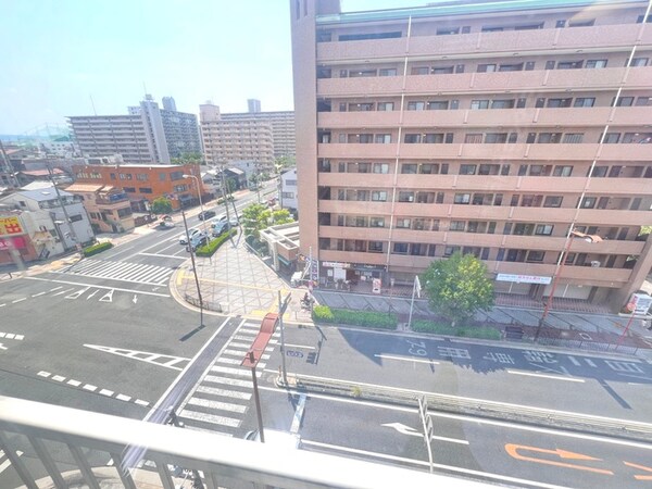 室内からの展望