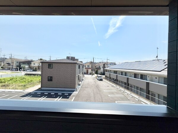 室内からの展望