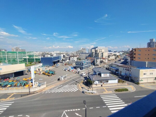 室内からの展望
