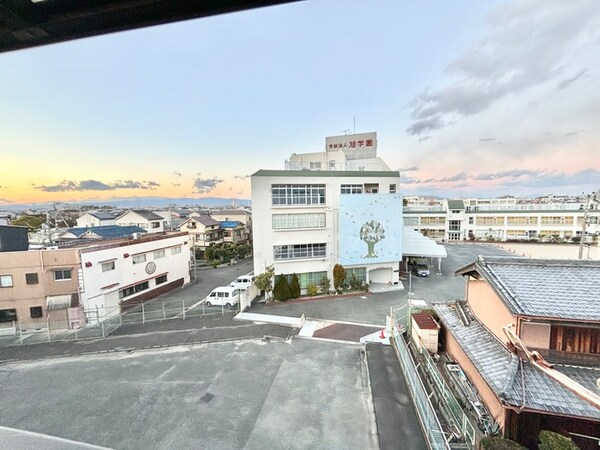 室内からの展望