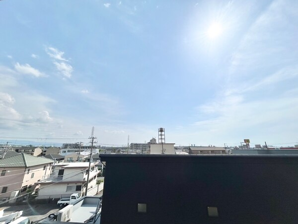 室内からの展望
