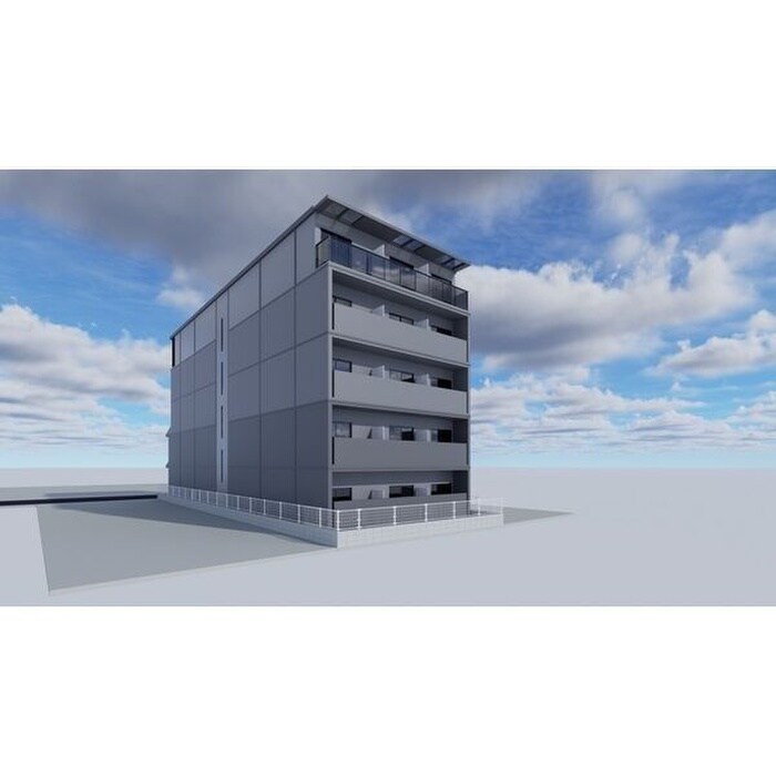 物件外観写真3　(建築中)