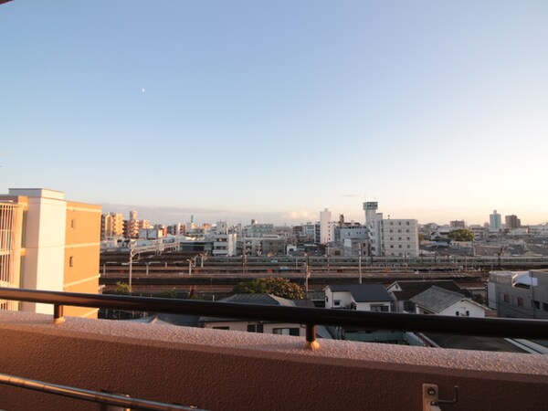 室内からの展望