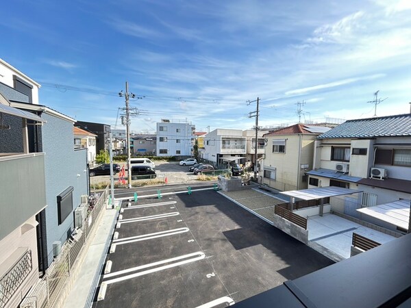 室内からの展望