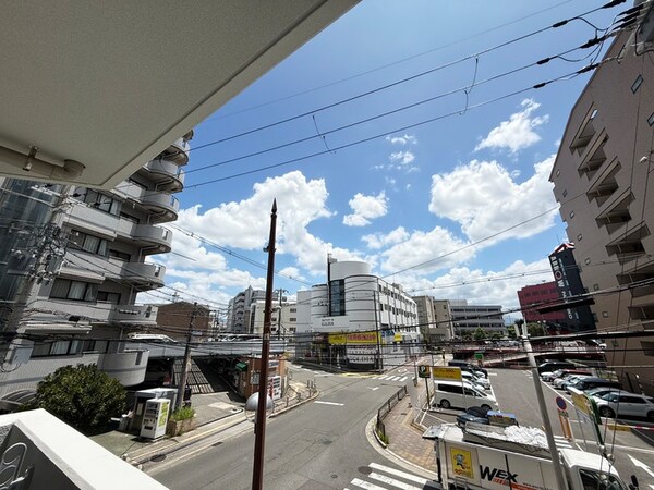 室内からの展望