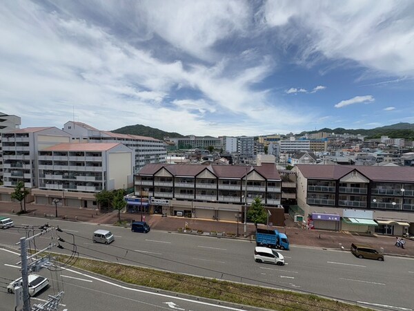 室内からの展望