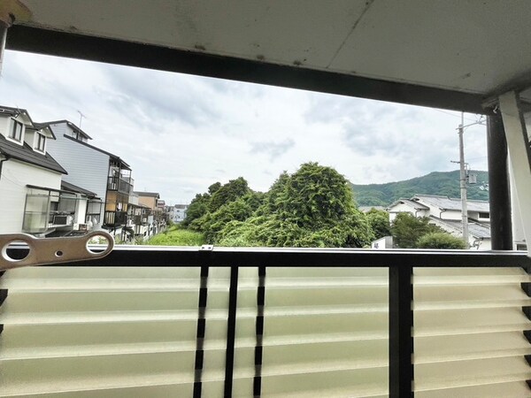 室内からの展望