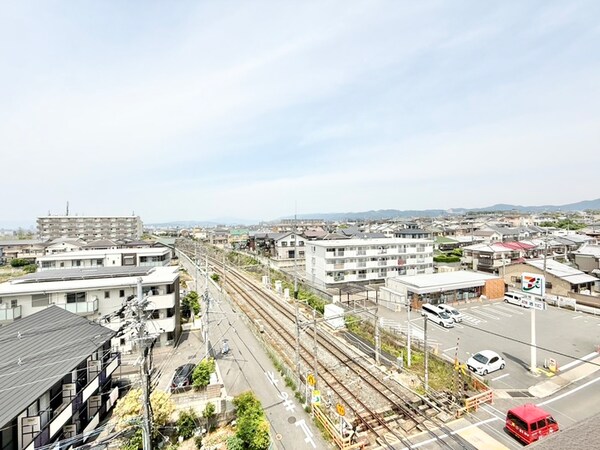 室内からの展望