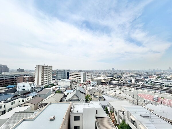 室内からの展望