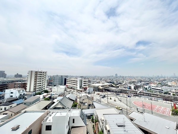 室内からの展望