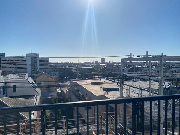 室内からの展望