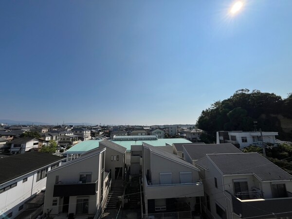 室内からの展望