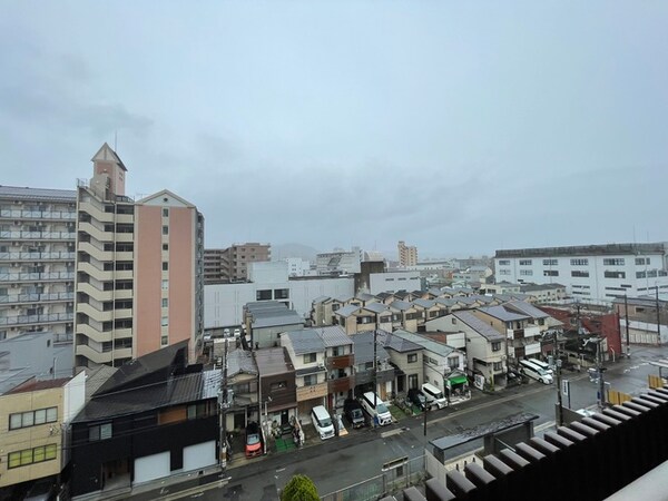 室内からの展望
