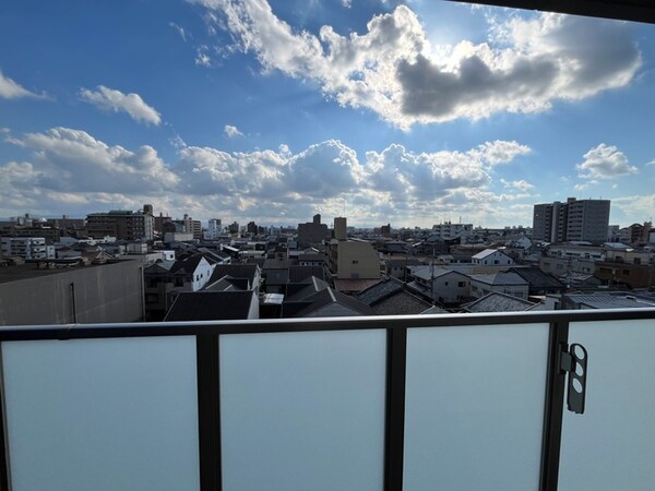 室内からの展望