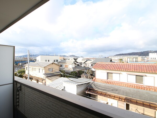 室内からの展望