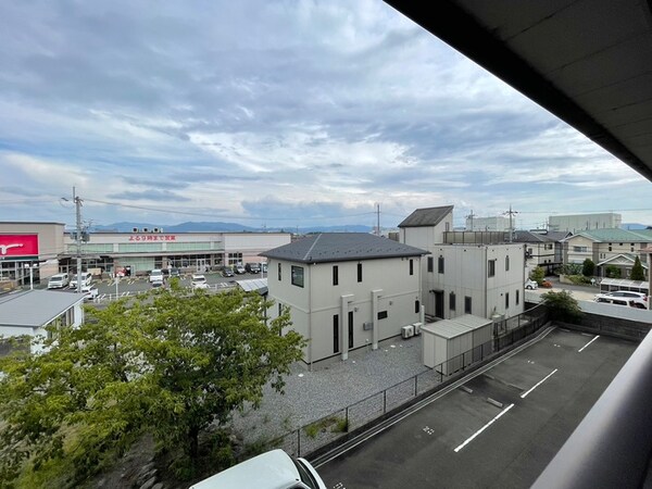 室内からの展望