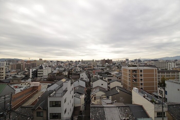 第二正美堂ビルの室内からの展望