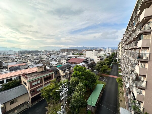室内からの展望