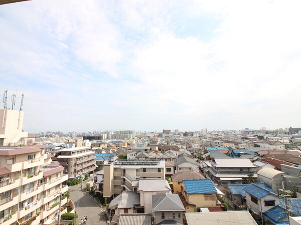 室内からの展望