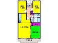 サニ－コ－ト中町の間取図