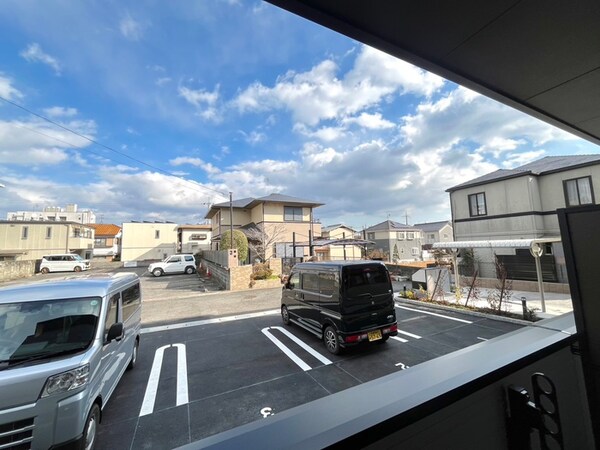 室内からの展望