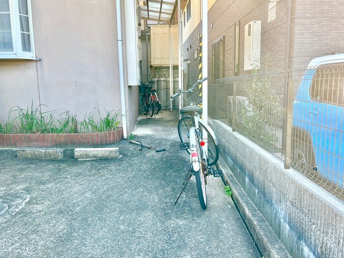 パビヨン南草津の駐輪場