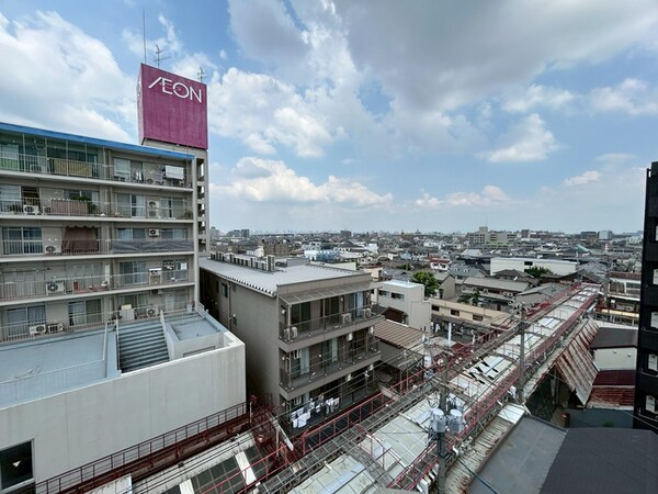 室内からの展望