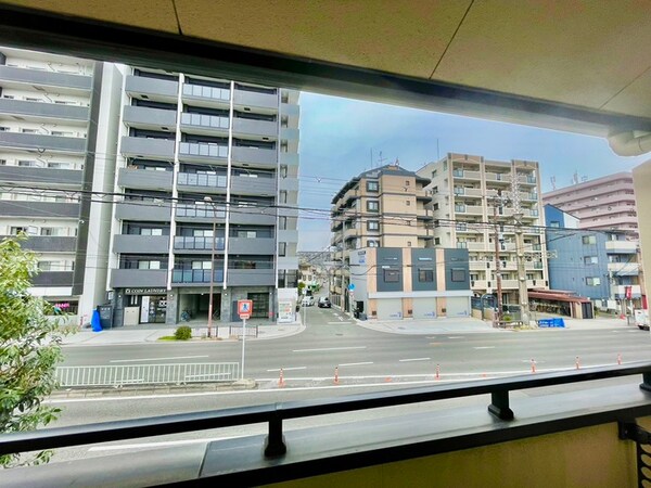 室内からの展望