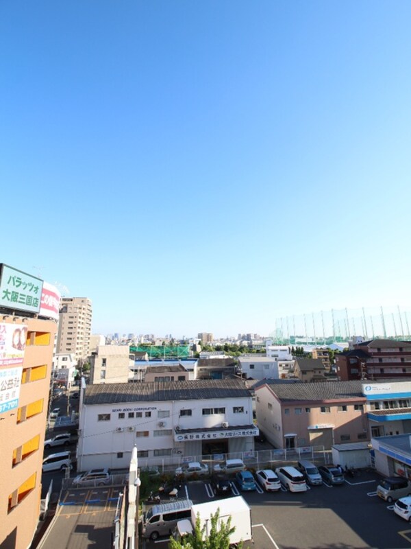室内からの展望