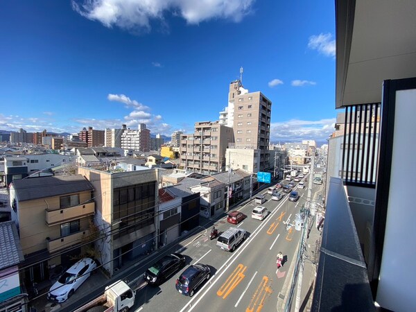 室内からの展望